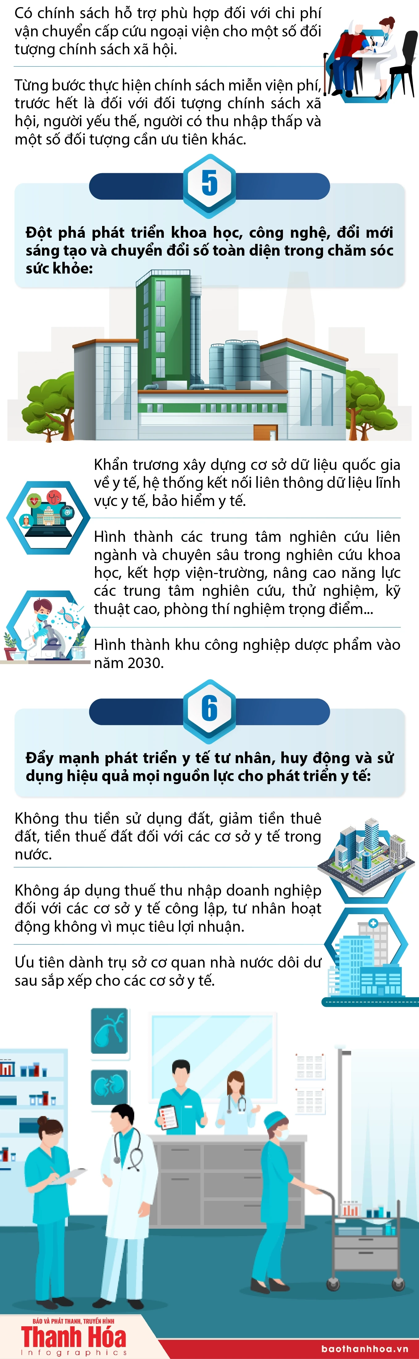 Một số giải pháp đột phá, tăng cường bảo vệ, chăm sóc và nâng cao sức khỏe nhân dân: Nhiệm vụ, giải pháp