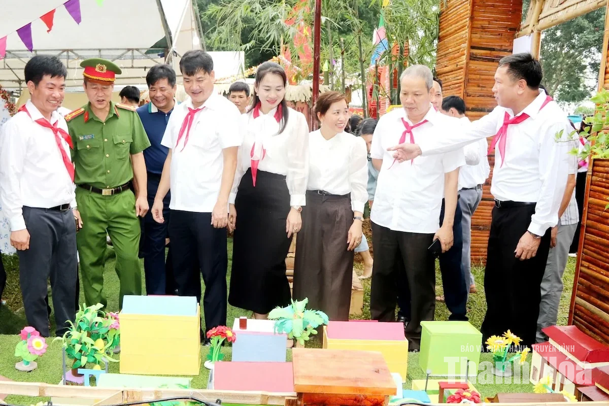 Sôi nổi hội trại hè tại các xã Yên Trường, Yên Ninh, Yên Phú