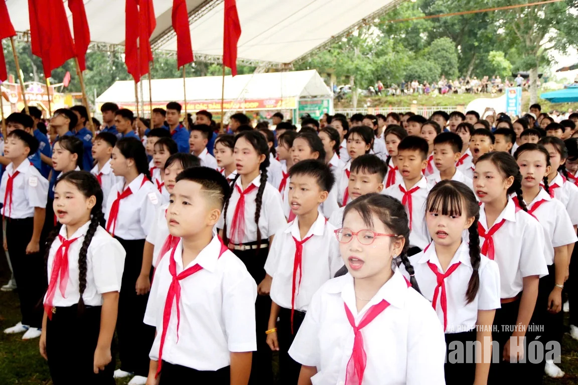 Sôi nổi hội trại hè tại các xã Yên Trường, Yên Ninh, Yên Phú
