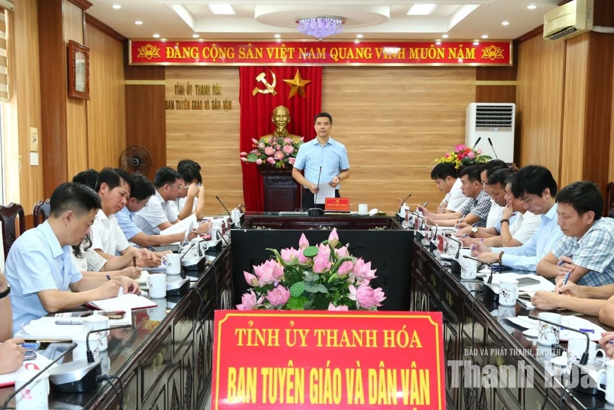 Gắn kết hoạt động tuyên giáo, dân vận từ tỉnh tới cơ sở