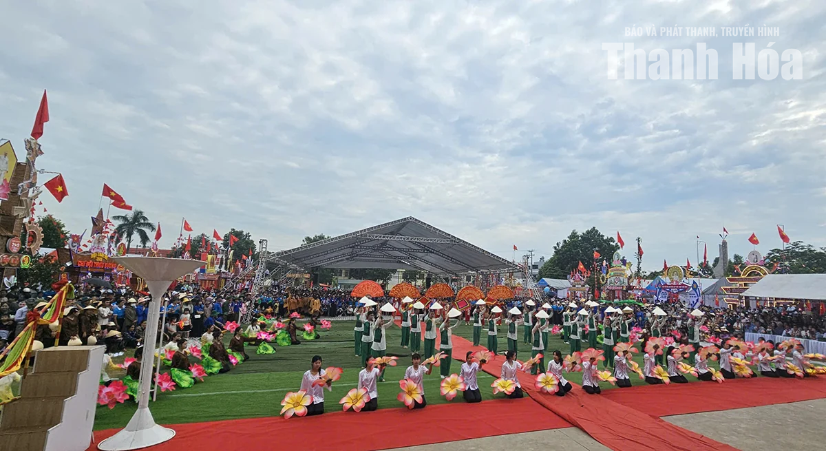 Sôi nổi hội trại hè tại các xã Định Tân, Hoằng Tiến, Biện Thượng và phường Ngọc Sơn