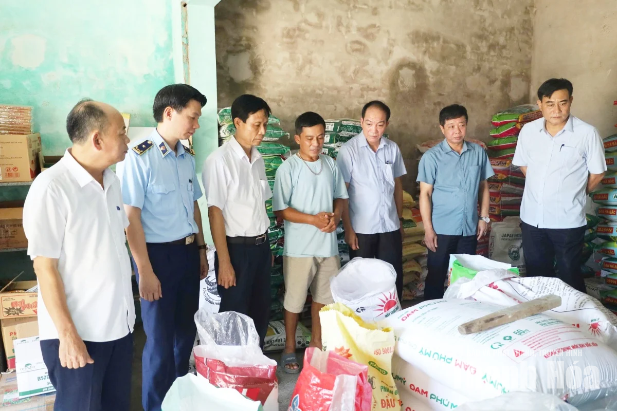 Giám sát trách nhiệm quản lý kinh doanh vật tư nông nghiệp