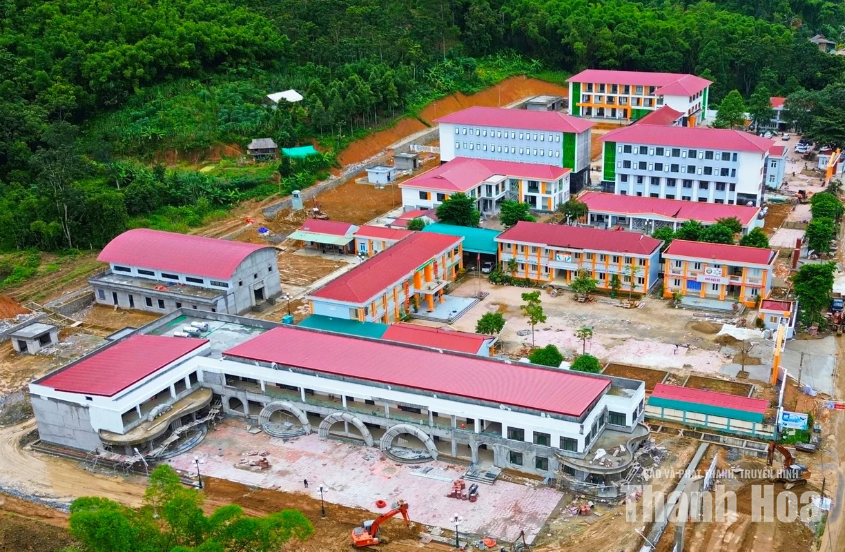 Diện mạo mới tại Trường Phổ thông nội trú TH&THCS Sơn Thủy
