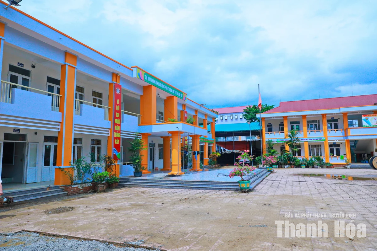 Diện mạo mới tại Trường Phổ thông nội trú TH&THCS Sơn Thủy