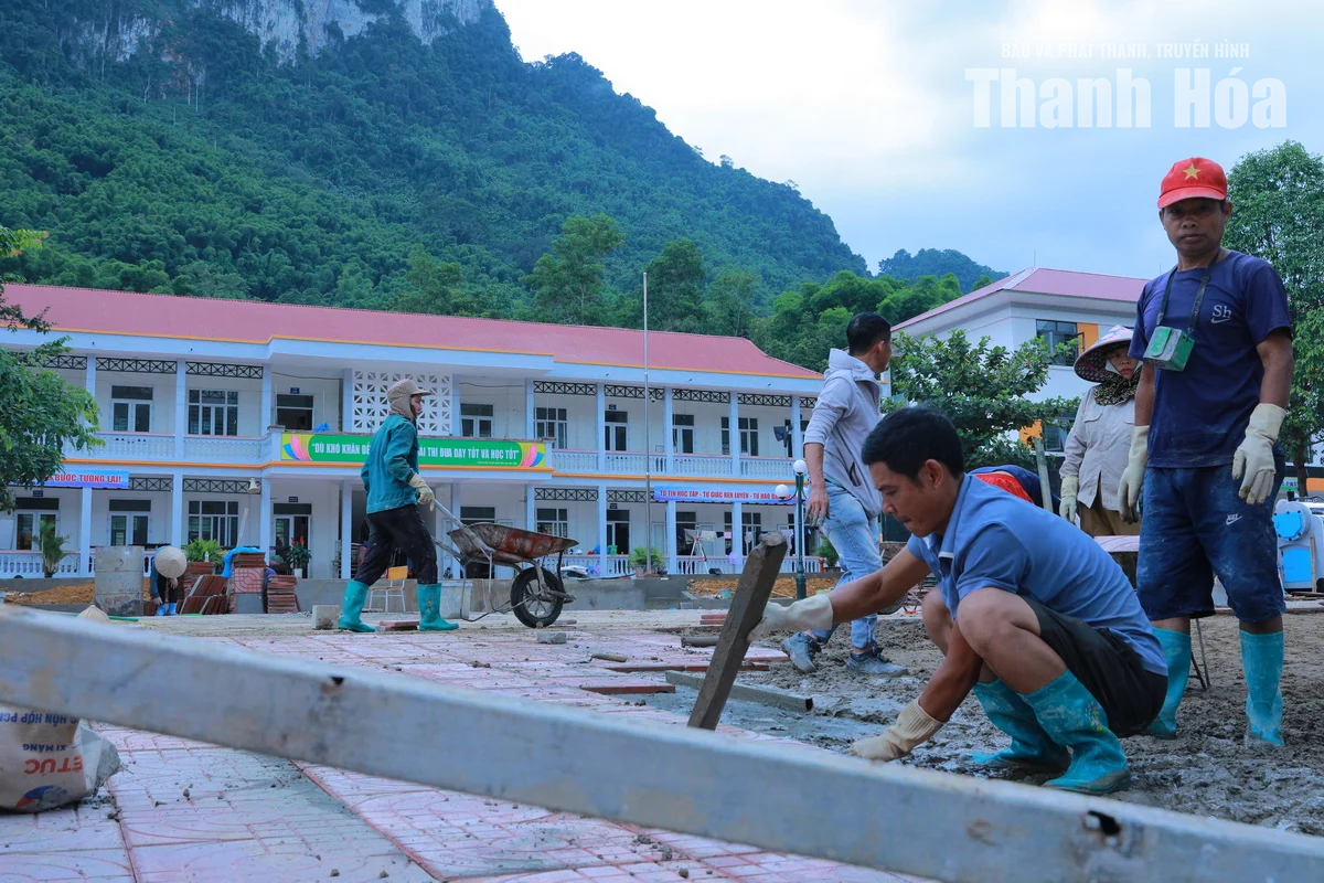 Diện mạo mới tại Trường Phổ thông nội trú TH&THCS Sơn Thủy