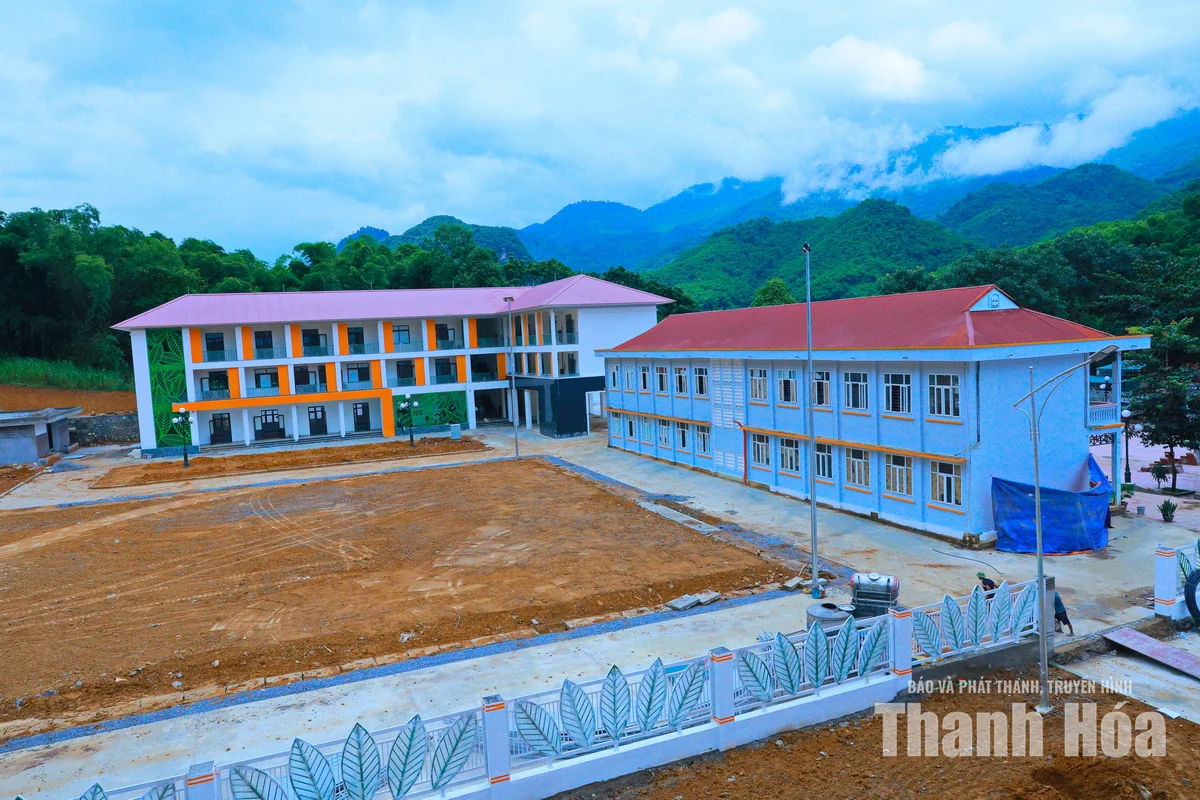 Diện mạo mới tại Trường Phổ thông nội trú TH&THCS Sơn Thủy