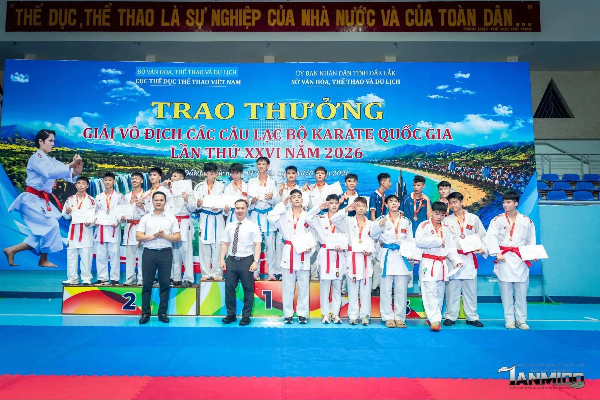 Karate Thanh Hóa hoàn thành “bài test” quan trọng trước Đại hội Thể thao toàn quốc