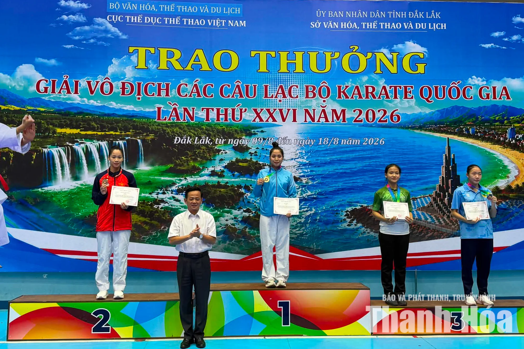 Karate Thanh Hóa hoàn thành “bài test” quan trọng trước Đại hội Thể thao toàn quốc