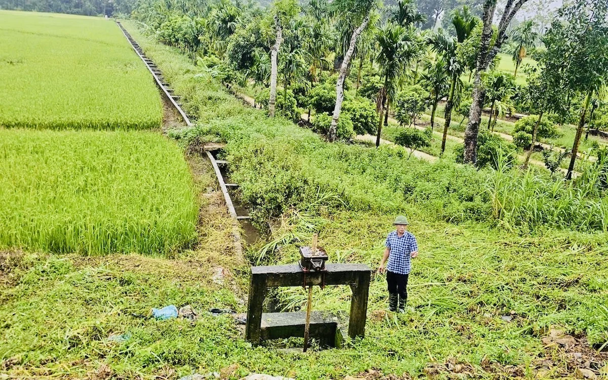 Xã Tây Đô chủ động ứng phó với mưa lũ