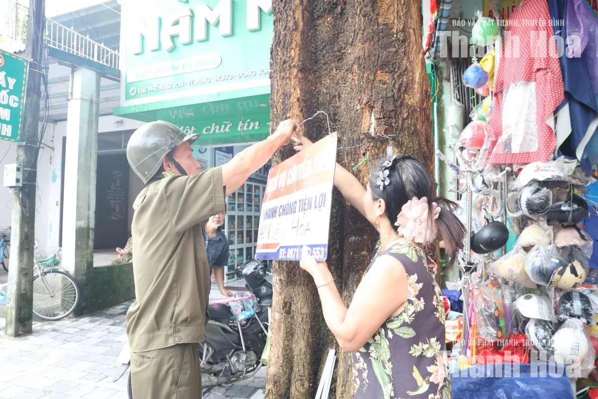 Đồng loạt ra quân thiết lập lại trật tự đô thị, trật tự công cộng
