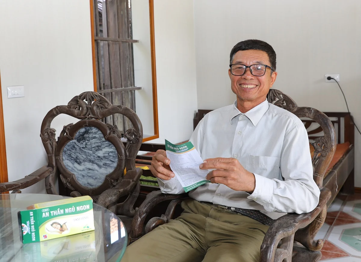 An thần ngủ ngon Tâm Bình - Giải pháp thảo dược cải thiện mất ngủ nhanh chóng