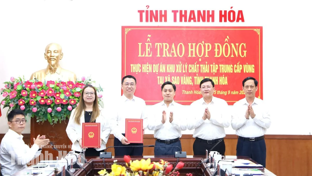 Dự án Khu xử lý chất thải tập trung cấp vùng tại xã Sao Vàng dự kiến khởi công tháng 1/2027