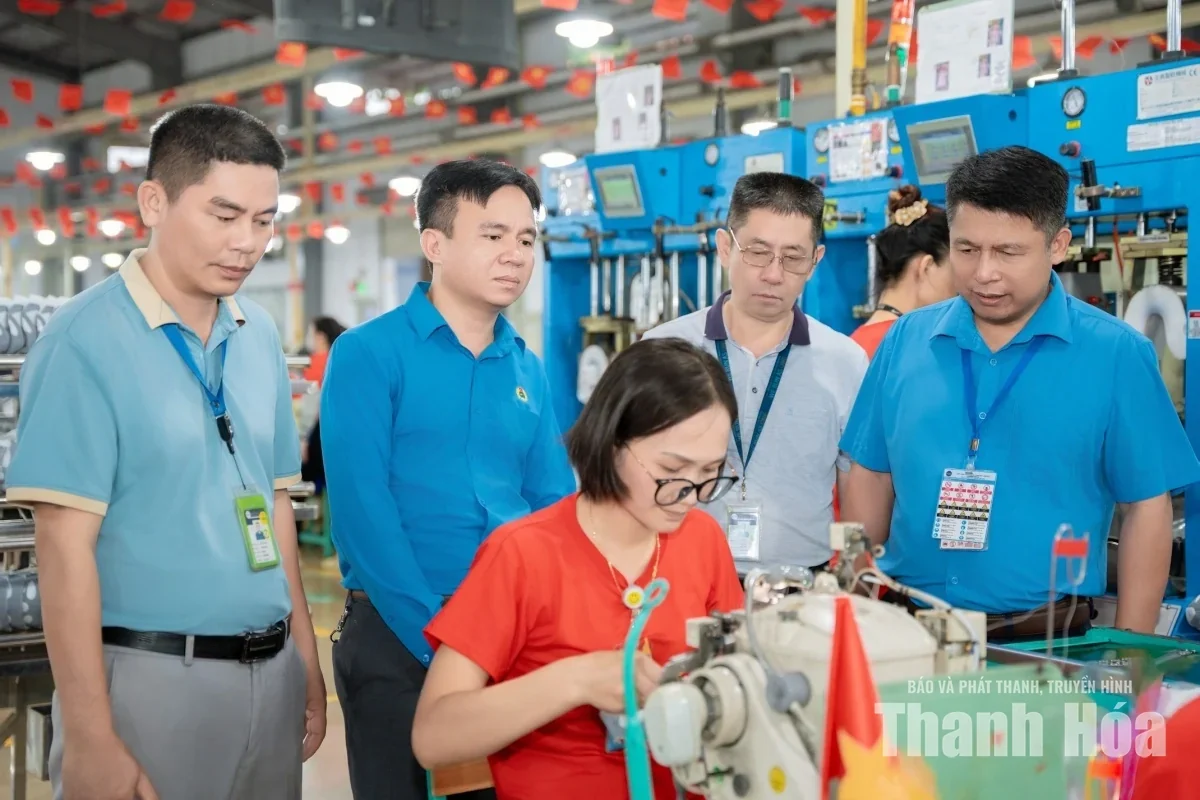 Công nhân giỏi, năng suất cao, góp sức hiện thực hóa khát vọng tăng trưởng