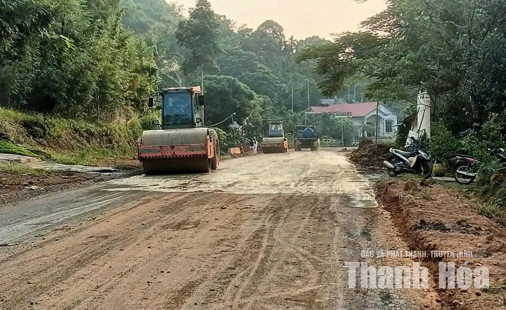 Hoàn thiện hạ tầng giao thông, tạo động lực cho Ngọc Lặc phát triển