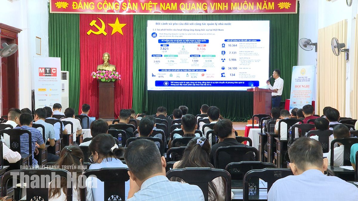 Nâng cao năng lực bảo đảm an toàn bức xạ trong y tế và công nghiệp