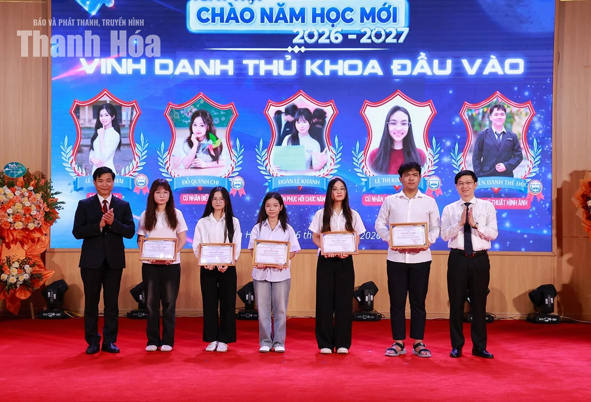 Phân hiệu Trường Đại học Y Hà Nội tại Thanh Hóa đón năm học mới