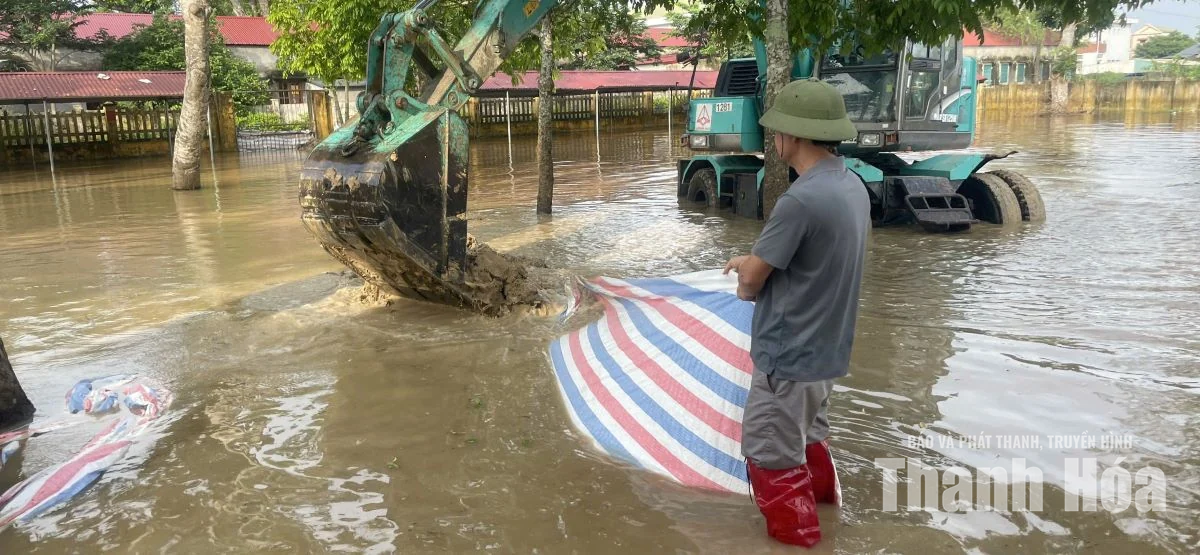 Các trường học tại xã Đồng Tiến khẩn trương dọn vệ sinh môi trường