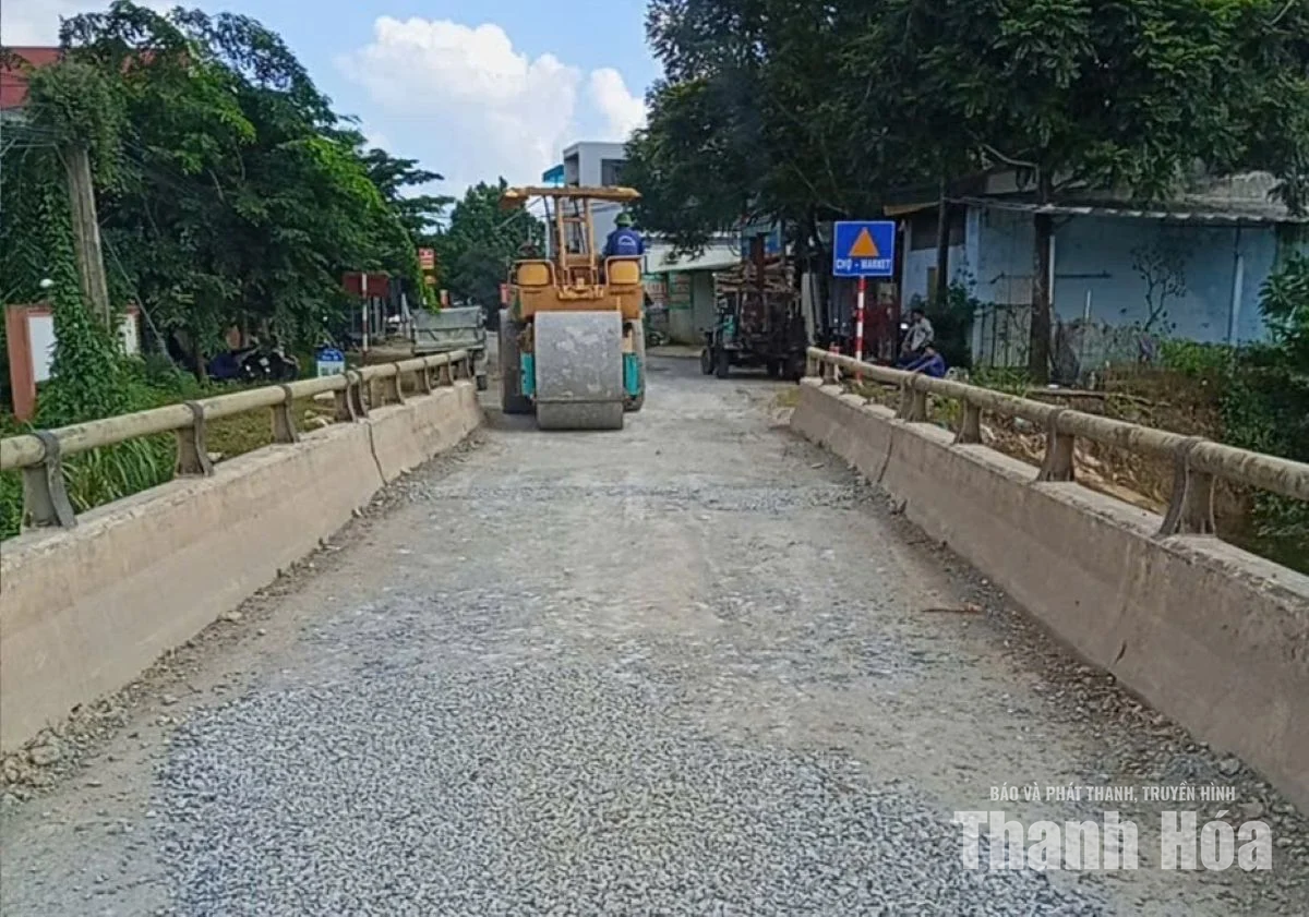 Khắc phục nhanh tình trạng xuống cấp cầu Đa Nẫm sau phản ánh của Báo và Phát thanh, truyền hình Thanh Hóa