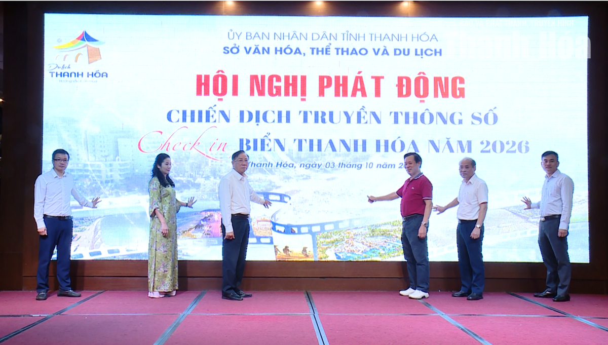 Phát động Chiến dịch truyền thông số “Check-in biển Thanh Hóa năm 2026”