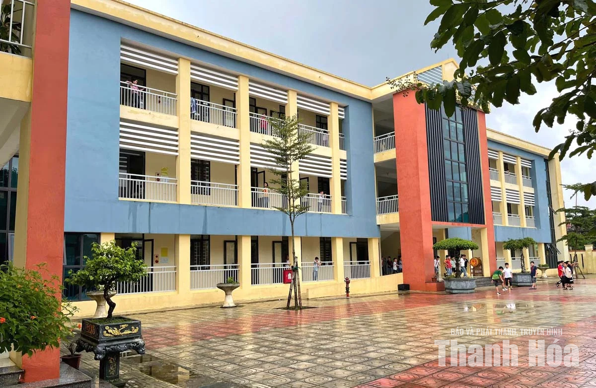 Thường Xuân đầu tư cơ sở vật chất trường lớp học
