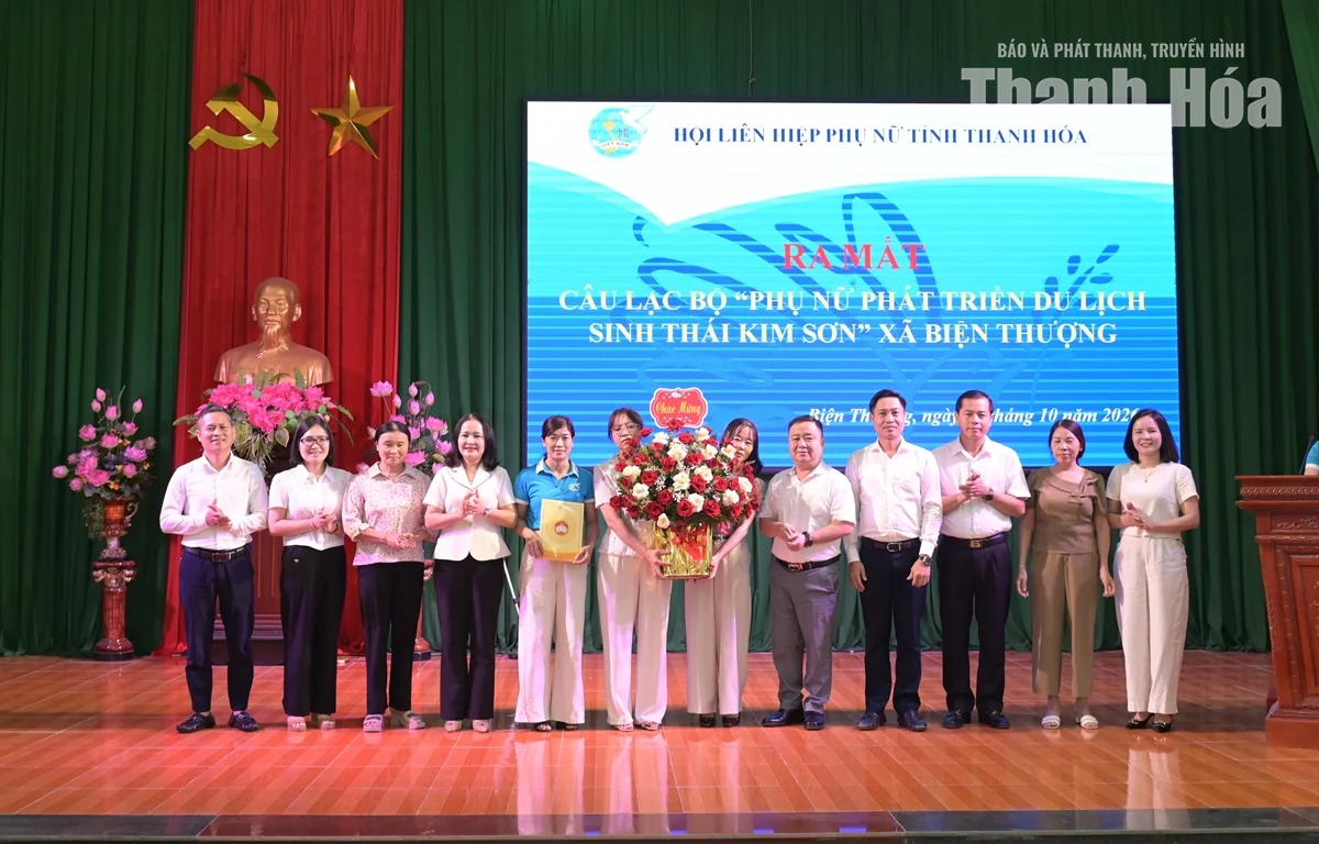 Ra mắt 3 CLB phụ nữ phát triển du lịch sinh thái cộng đồng