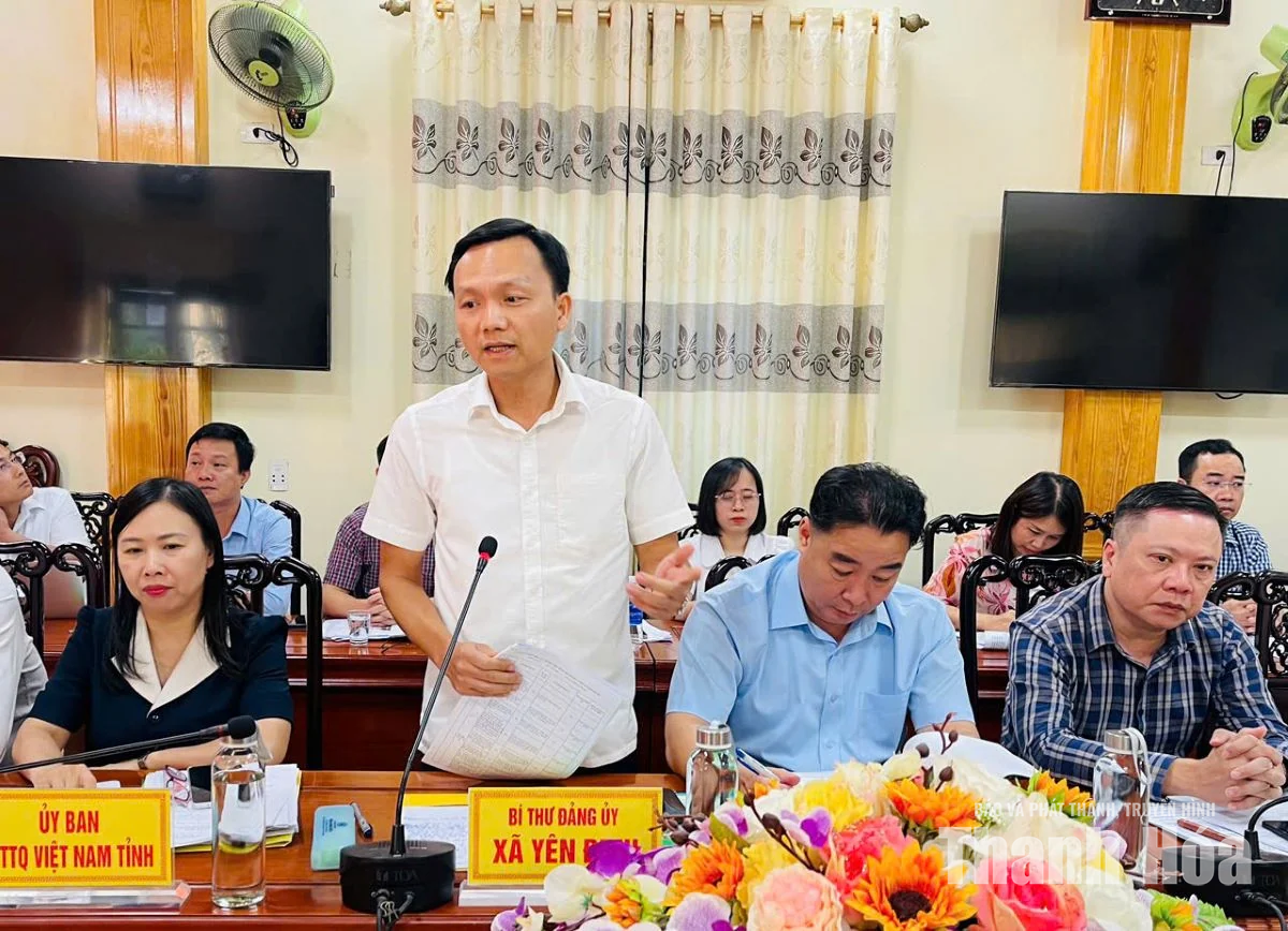 Giao ban các xã phấn đấu đạt chuẩn nông thôn mới năm 2026