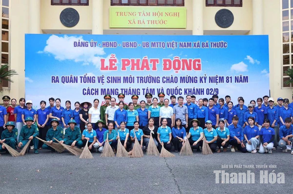 Tuổi trẻ Bá Thước xung kích, tình nguyện vì cộng đồng