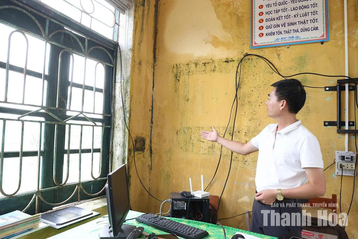 Nga Thắng mong mỏi được đầu tư những công trình trường học cấp thiết