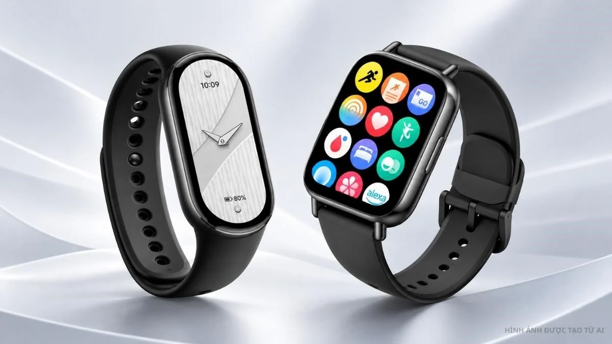 Nên mua vòng tay thông minh nhỏ gọn hay lên đời đồng hồ Xiaomi?