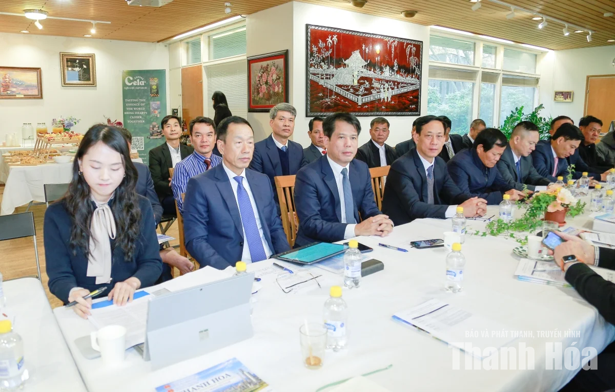 Thanh Hóa kết nối, xúc tiến hợp tác đầu tư với doanh nghiệp Phần Lan