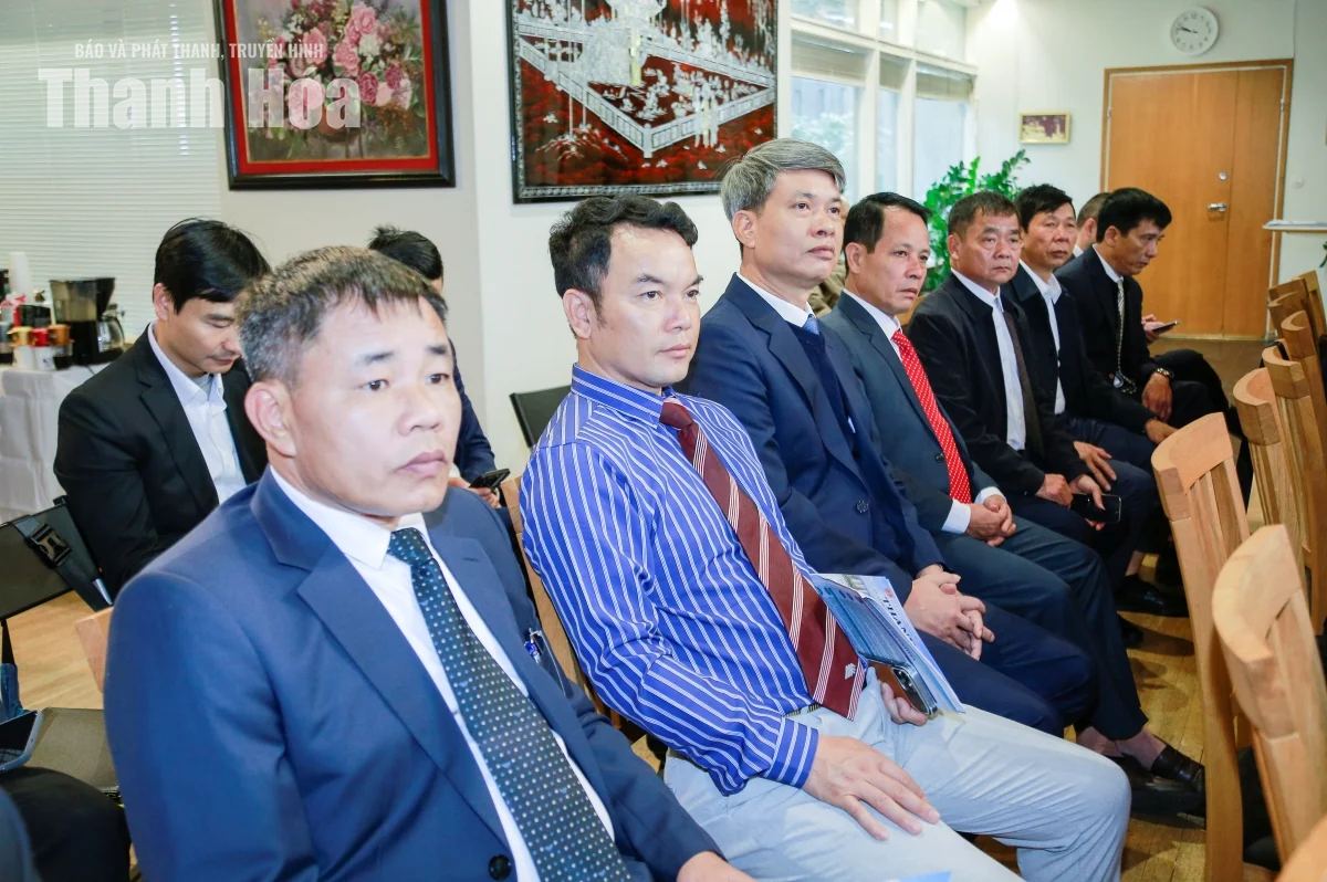 Thanh Hóa kết nối, xúc tiến hợp tác đầu tư với doanh nghiệp Phần Lan