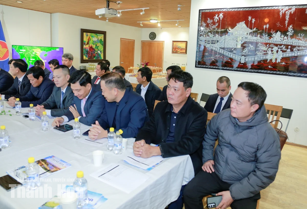 Thanh Hóa kết nối, xúc tiến hợp tác đầu tư với doanh nghiệp Phần Lan