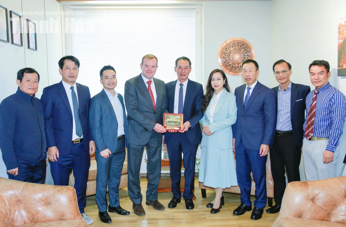 Đoàn công tác tỉnh Thanh Hóa làm việc với các hiệp hội, doanh nghiệp Phần Lan