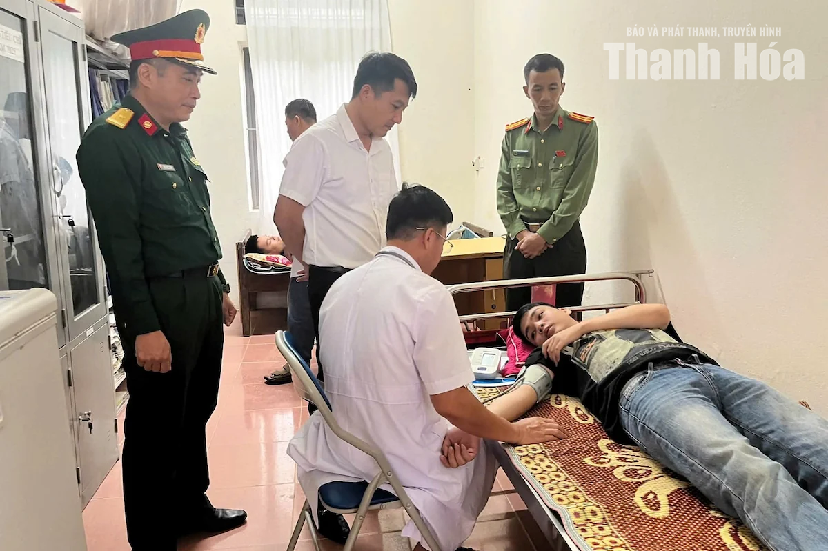 Xã Thanh Quân khám sơ tuyển nghĩa vụ quân sự năm 2027