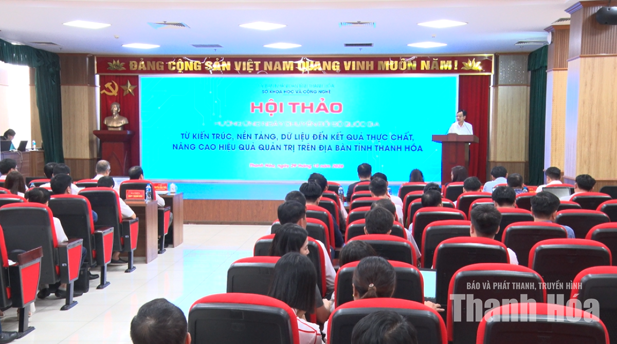 Thúc đẩy chuyển đổi số gắn với nâng cao hiệu quả quản trị tại Thanh Hóa