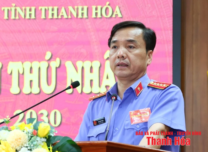 Đại hội đại biểu Đảng bộ Viện Kiểm sát Nhân dân tỉnh Thanh Hóa lần thứ nhất, nhiệm kỳ 2025-2030