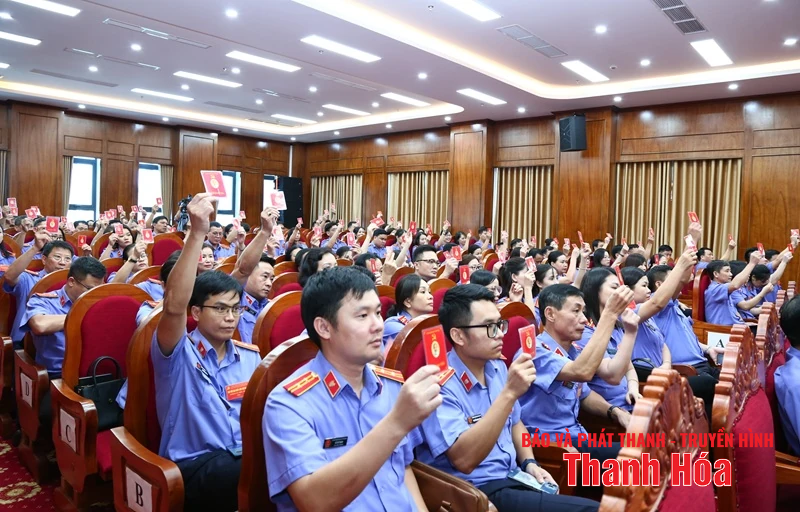 Đại hội đại biểu Đảng bộ Viện Kiểm sát Nhân dân tỉnh Thanh Hóa lần thứ nhất, nhiệm kỳ 2025-2030