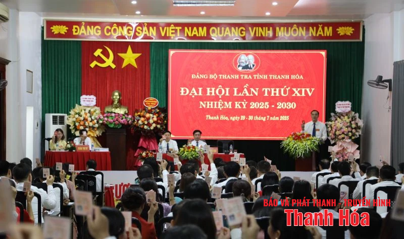 Đại hội Đảng bộ Thanh tra tỉnh Thanh Hóa lần thứ XIV, nhiệm kỳ 2025-2030