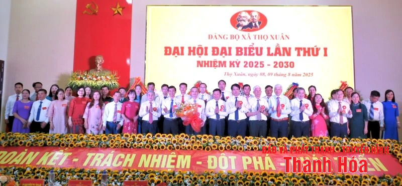 Đại hội Đại biểu Đảng bộ xã Thọ Xuân lần thứ I, nhiệm kỳ 2025-2030