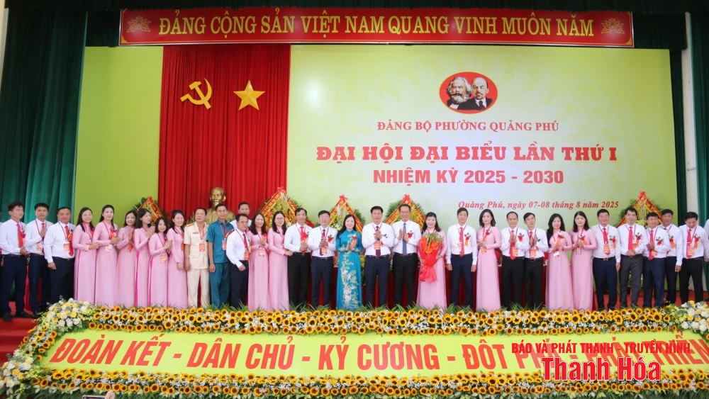 Xây dựng phường Quảng Phú phát triển theo hướng hiện đại, văn minh, trong nhóm dẫn đầu của tỉnh