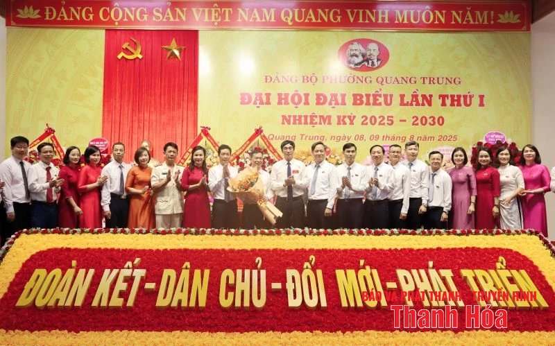 Phát huy sức mạnh đoàn kết, quyết tâm xây dựng phường Quang Trung giàu đẹp, văn minh
