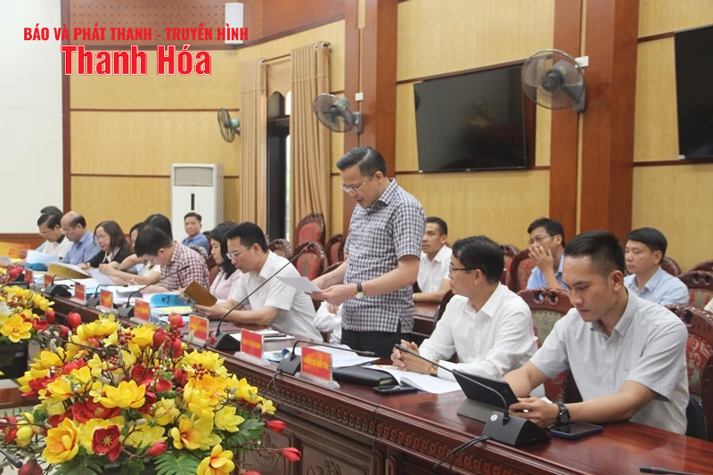 Phó Bí thư Đảng ủy UBND tỉnh Trần Văn Hải làm việc với các xã, phường về công tác chuẩn bị đại hội