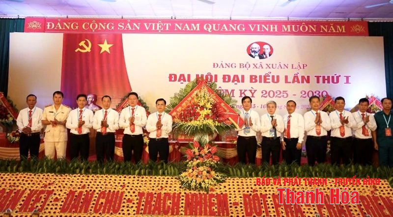 Đảng bộ xã Xuân Lập quyết tâm hoàn thành và hoàn thành vượt mức 26/26 chỉ tiêu nhiệm kỳ 2025 - 2030
