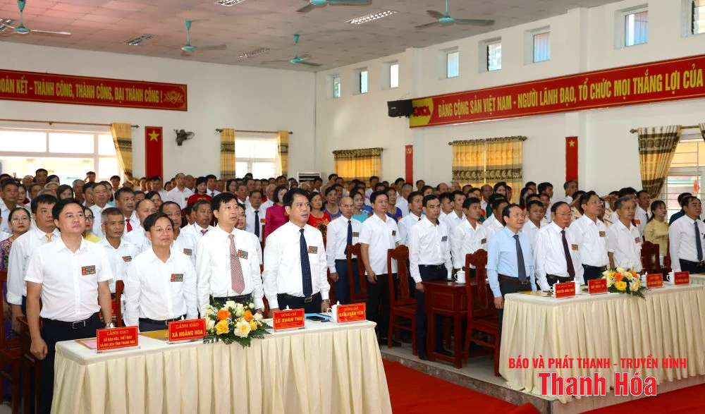 Xây dựng Hoằng Lộc ngày càng giàu đẹp, văn minh, xứng đáng là vùng đất “địa linh nhân kiệt”