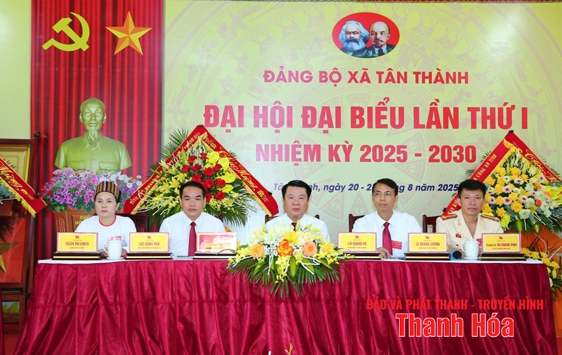 Đại hội đại biểu Đảng bộ xã Tân Thành lần I, nhiệm kỳ 2025-2030