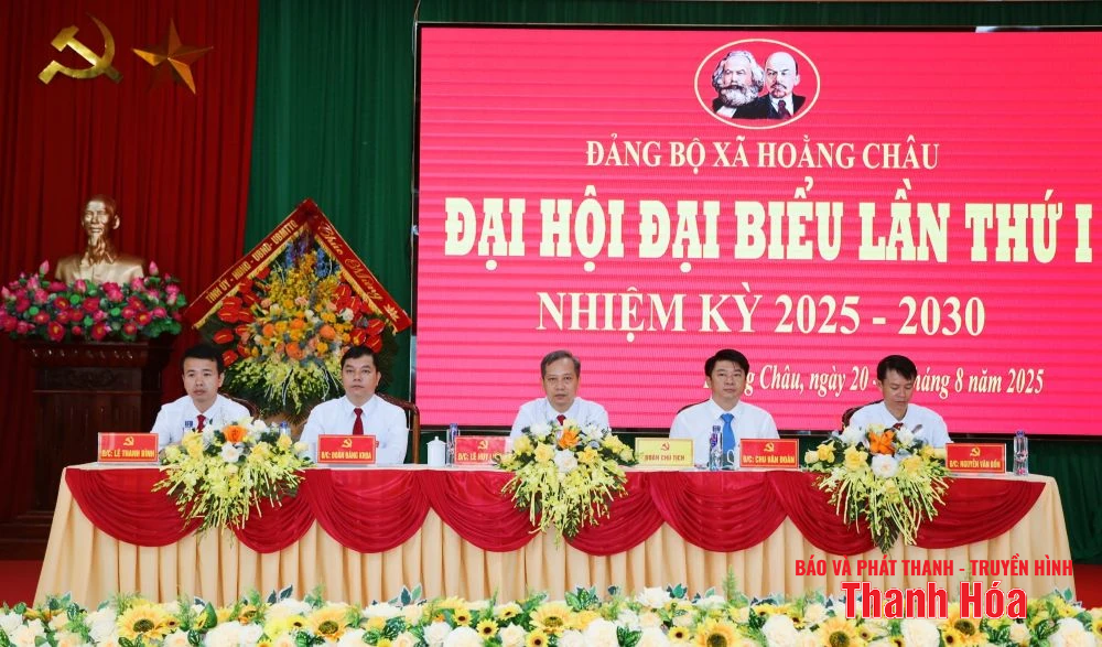 Đoàn kết, nỗ lực xây dựng xã Hoằng Châu ngày càng giàu đẹp, văn minh.