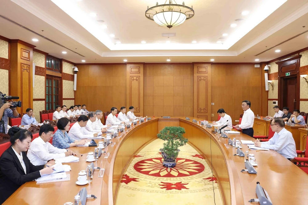 Tăng cường lãnh đạo, chỉ đạo công tác tổ chức đại hội đảng bộ các cấp