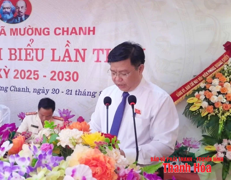 Đại hội Đại biểu Đảng bộ xã Mường Chanh lần thứ I, nhiệm kỳ 2025-2030