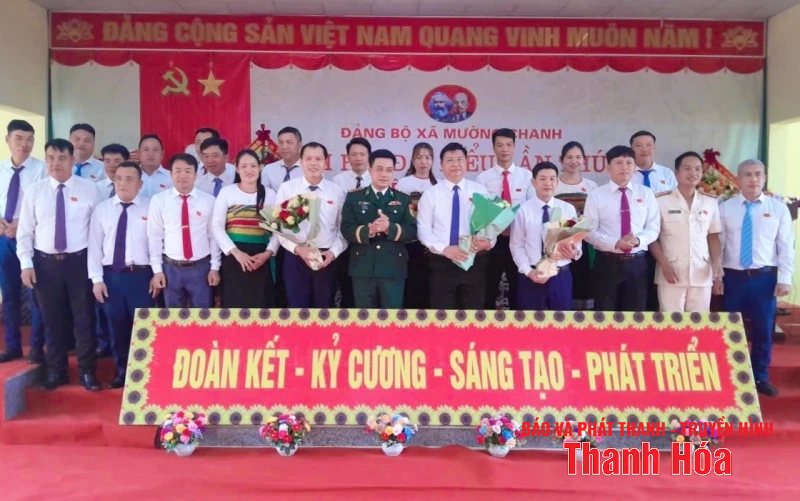 Đại hội Đại biểu Đảng bộ xã Mường Chanh lần thứ I, nhiệm kỳ 2025-2030