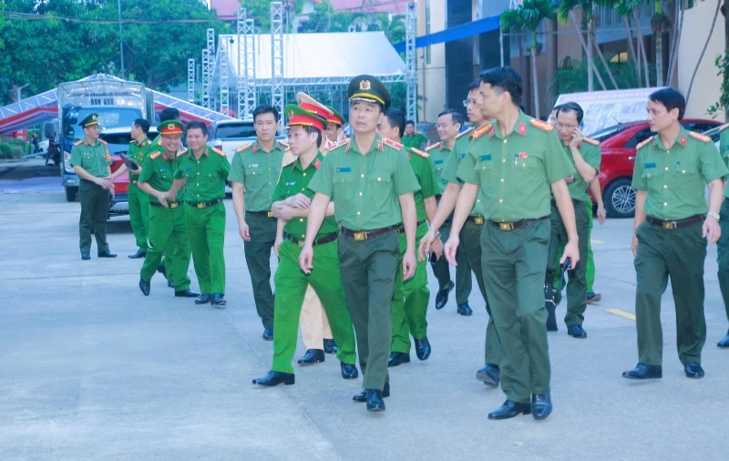 Tập trung lực lượng, phương tiện, đảm bảo tuyệt đối an toàn Đại hội đại biểu Đảng bộ tỉnh, lần thứ XX